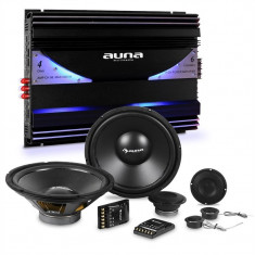 Auna CS Comp-10 auto Hi-Fi set 6 canale set de difuzoare amplificator &amp;amp; 6 canale Endstuf foto