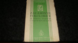 Al. Dima- Zacaminte folclorice in poezia noastra contemporana-1935- cu dedicatie, Alta editura