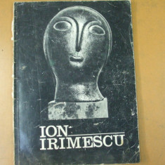 Ion Irimescu sculptura grafica catalog expozitie Dalles Bucuresti 1973