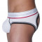 Sexy Chiloti Jockstrap Barbati Open Butt Push Up Suspensor Open Back