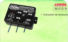 Convertor de tensiune 6/28V - 3/15V - M015N foto