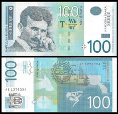 Serbia 2006 - 100 dinars UNC foto