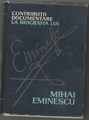 H(00) Augustin Z.N.Pop-Contributii documentare la bibliografia lui M. Eminescu foto