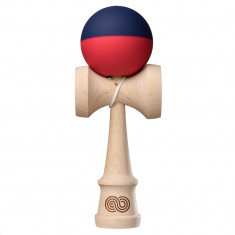 Kendama Kaizen 2.0 - Half Split - Maple - Dark Blue and Red USA KZN622 foto