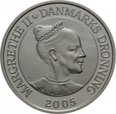 Danemarca - 10 Kroner 2005 - 31.1 Gr - Argint 999 - H.C. Andersen foto