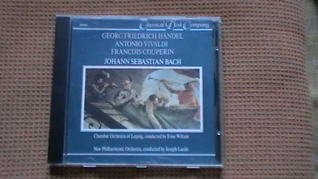 Bach, Handel, Vivaldi, Couperin - Concerte harpa si orchestra
