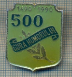 ZET 554 INSIGNA -500 GURA HUMORULUI 1490-1990(500 ANI DE ATESTARE DOCUMENTARA)