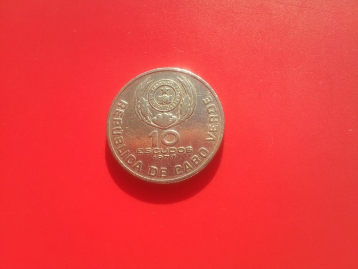 10 ESCUDOS 1977-CAPUL VERDE-CABO VERDE-RAR!! in realitate arata mai bine foto mare 10 ESCUDOS 1977-CAPUL VERDE-CABO VERDE-RAR!! in realitate arata mai bine foto mare