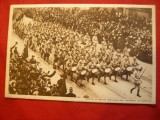 Ilustrata - Fanfara Armatei Franceze la Bruxelles - WWI