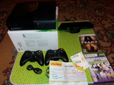 Xbox 360+kinect foto