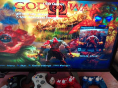 Playstation 2 Modat cu stick 16 gb God of war 2,gta,xmen foto