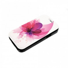 Husa Flip Cover Tellur Book pentru Samsung Galaxy Grand Prime Roz Floral foto