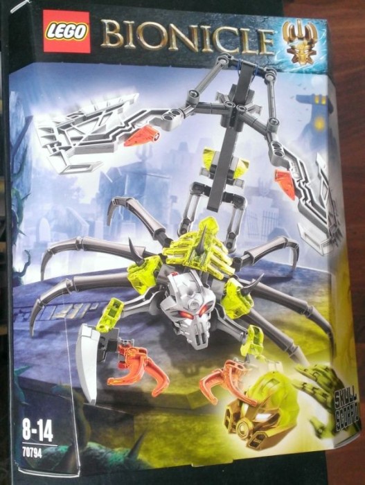 Lego Bionicle Original 70794 - Skull Scorpio - nou, sigilat foto mare Lego Bionicle Original 70794 - Skull Scorpio - nou, sigilat foto mare