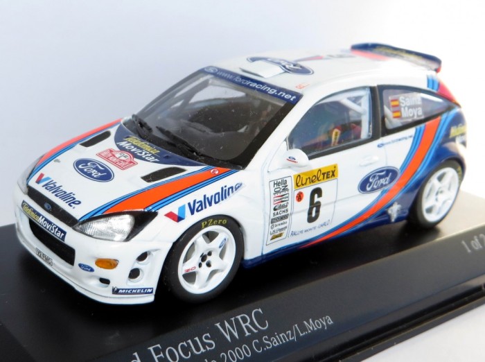 Minichamps Ford Focus WRC Winner raliul Monte Carlo 2000 1:43 foto mare Minichamps Ford Focus WRC Winner raliul Monte Carlo 2000 1:43 foto mare
