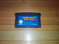 Joc Nintendo Gameboy/game boy advance Mario kart super circuit gba foto