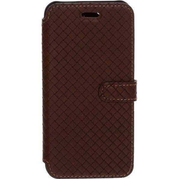 Husa Flip Cover Tellur Cross piele pentru iPhone 5/5S/SE Maro Husa Flip Cover Tellur Cross piele pentru iPhone 5/5S/SE Maro
