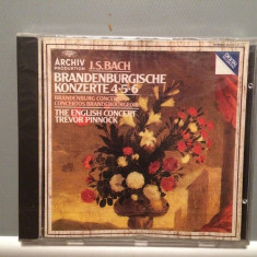 BACH - BRANDENBURG CONCERT 4,5,6 (1982/POLYDOR/RFG) - CD ORIGINAL/Sigilat/Nou