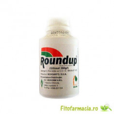 Roundup 100 ml erbicid total neselectiv foto