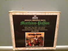 BACH - ST.MATTHEW PASSION - 3CD BOX (1980/POLYDOR REC/RFG) - CD ORIGINAL foto