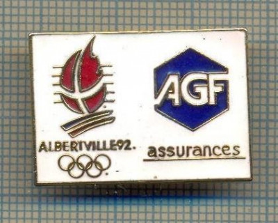 ZET 629 INSIGNA SPORTIVA - OLIMPICA -ALBERTVILLE92- AGF ASSURANCES (SPONSOR) foto