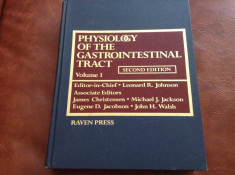 carte medicina Engleza - Physiology of the gastrointestinal tract vol I / 910pag foto