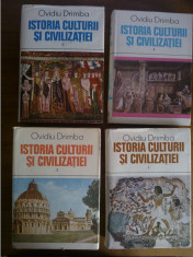 Ovidiu Drimba - Istoria culturii si civilizatiei (4 vol, editia completa) foto