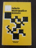 TABELE MATEMATICE UZUALE (editia VII) - E. Rogai, C. Teodorescu - Tehnica, 1973