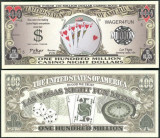 SUA = FANTASY NOTES = POKER - 2012 - UNC / SERIA CASINO