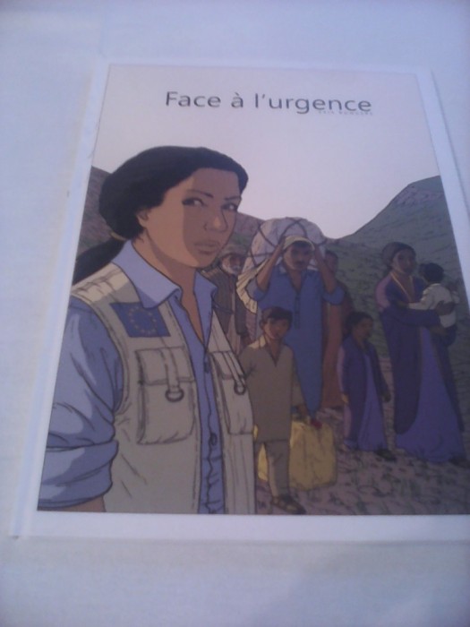 ERIK BONGERS-FACE A L&#039;URGENCE BENZI DESENATE LIMBA FRANCEZA 2010,40 PAGINI