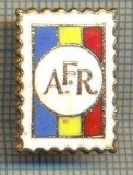 ZET 612 INSIGNA - A.F.R. - ASOCIATIA FILATELISTILOR DIN ROMANIA