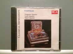 HAYDN - EMPEROR/LARK/HUNT - QUARTET(1992/RCA/GERMANY) - CD ORIGINAL/Sigilat/Nou
