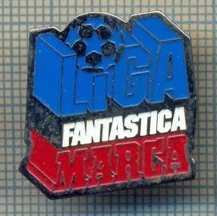 ZET 602 INSIGNA SPORTIVA - FOTBAL - LIGA FANTASTICA MARCA -SPANIA