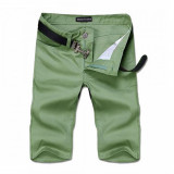 Pantaloni scurti din bumbac, calitate superioara, 36, Verde