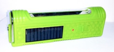 Baterie Externa - Power Bank- Lanterna cu Incarcare Solara foto