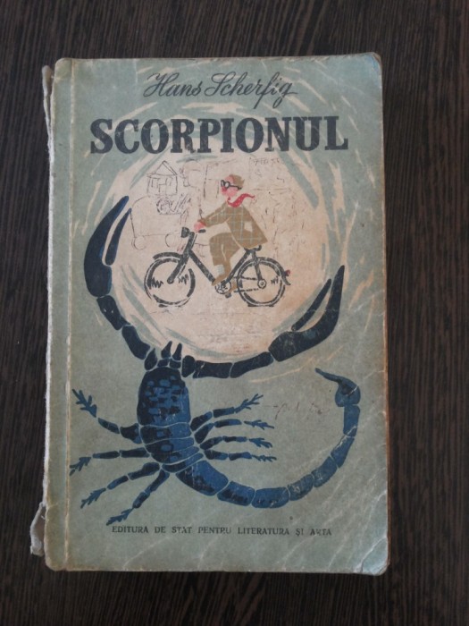 SCORPIONUL - Hans Scherfig - Editura de Stat, 1956, 285 p.