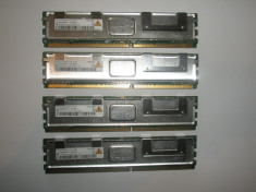 Memorie server Quimonda 1GB FBDIMM 2Rx8 PC2-5300F DDR2 ECC REG 667Mhz foto