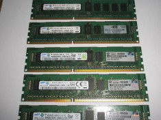 Memorie ram server workstation 4Gb PC3-10600R Samsung Registered ECC DDR3 foto