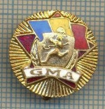 ZET 672 INSIGNA SPORTIVA - ,,GMA&quot; -GATA PENTRU MUNCA SI APARARE