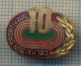 ZET 684 INSIGNA SPORTIVA - ,,CEL MAI BUN SPORTIV DIN 10 &quot;