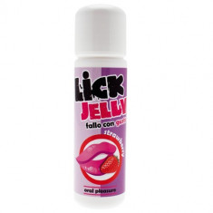 Gel comestibil capsuni Lick Jelly foto
