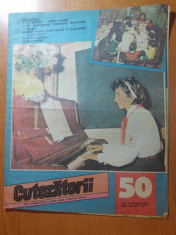 revista cutezatorii 14 decembrie 1989-penultimul nr din comunism foto