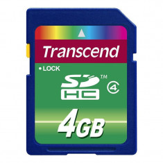 Card Transcend SDHC 4GB Class 4 foto