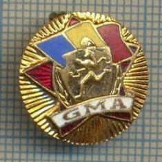 ZET 682 INSIGNA SPORTIVA - ,,GMA" -GATA PENTRU MUNCA SI APARARE