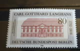 GERMANIA (BERLIN) 1982 &ndash; TEATRU, serie nestampilata, AK4, Nestampilat