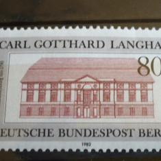 GERMANIA (BERLIN) 1982 – TEATRU, serie nestampilata, AK4