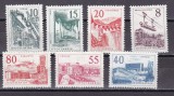 Iugoslavia 1959 orase arhitectura industrie MI 891-97 MNH w44, Nestampilat