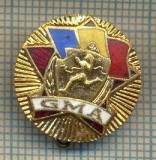 ZET 687 INSIGNA SPORTIVA - ,,GMA&quot; -GATA PENTRU MUNCA SI APARARE