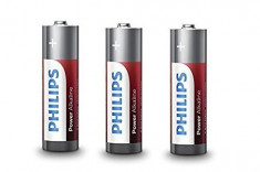 3 x baterii Philips AA R6 foto