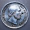 F.249 OLANDA WILLEM III 5 CENTS 1850 XF/AUNC ARGINT 13mm