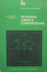 Victor Dan Zlatescu - Geografie juridica contemporana - 37471 foto